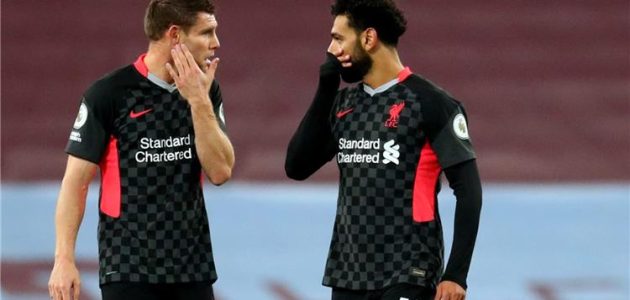 محمد-صلاح-مودعًا-ميلنر:-جعل-لاعبي-ليفربول-متحدين